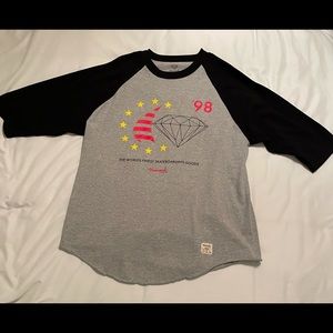 Diamond supply 3/4 sleeve shirt